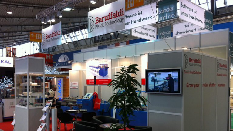 Baruffaldi grow your roller shutter business on Stuttgard Messe R+T!!!